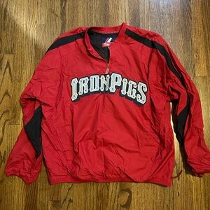 Iron Pigs over the head jacket, no hood